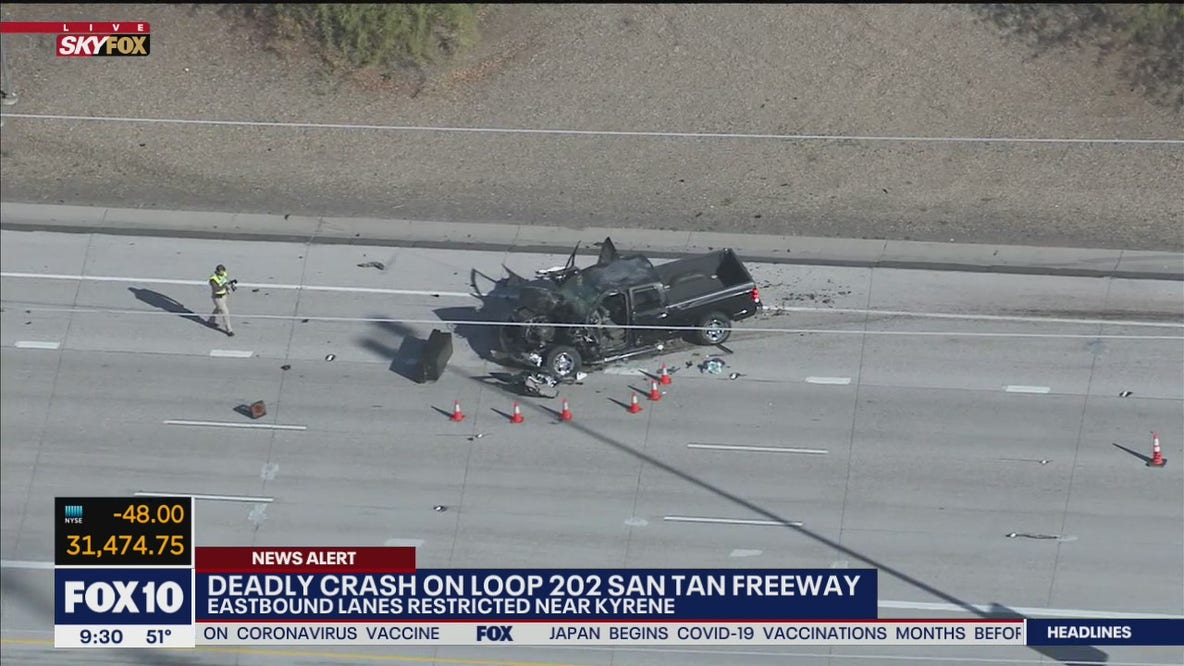 One dead in crash on Loop 202 near Kyrene
